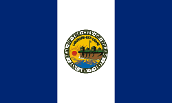 Flag of Toledo, Ohio (1994–2025)